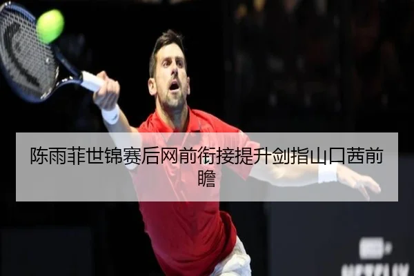 陈雨菲世锦赛后网前衔接提升剑指山口茜前瞻